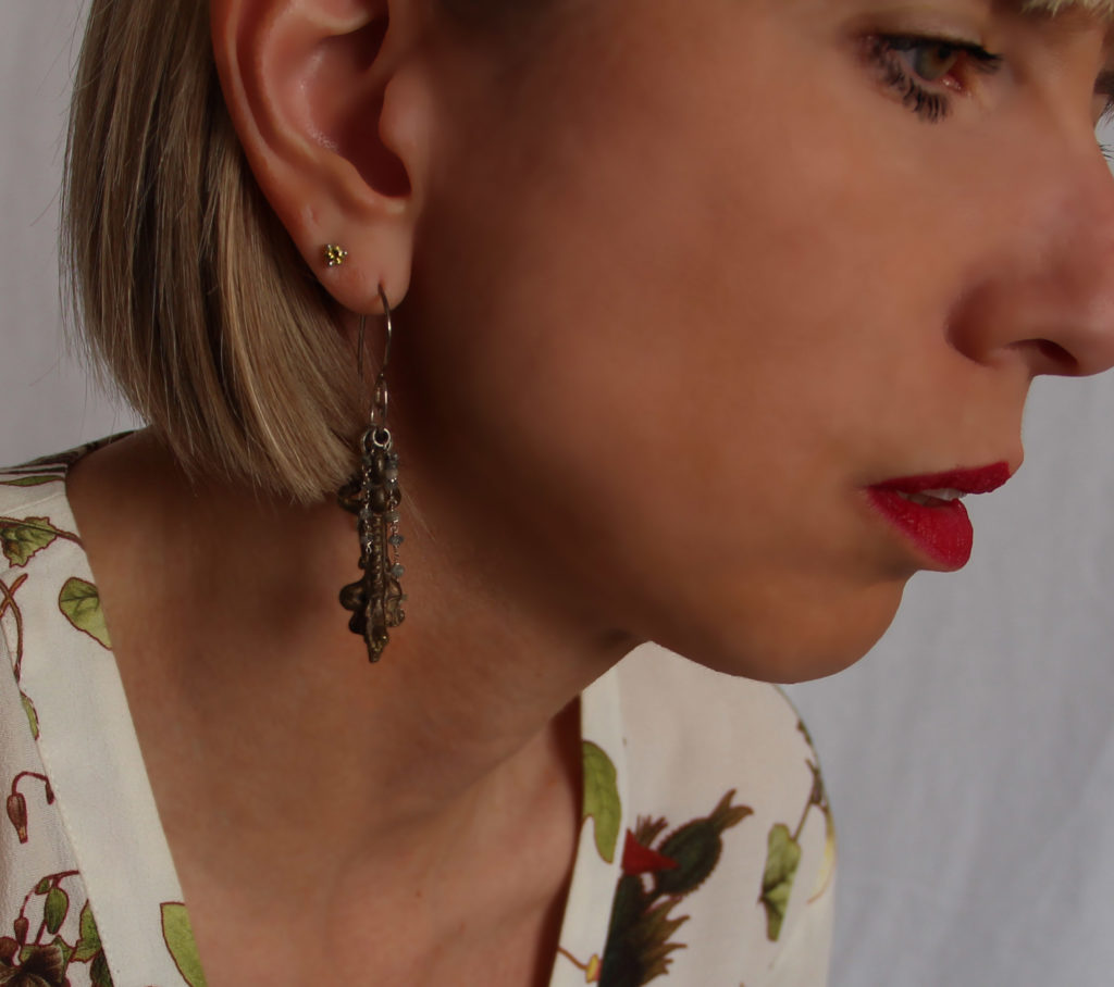 IMG_Afican bronze earrings